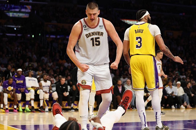 Die Denver Nuggets besiegten die Los Angeles Lakers im Finale der Western Conference mit 4:0